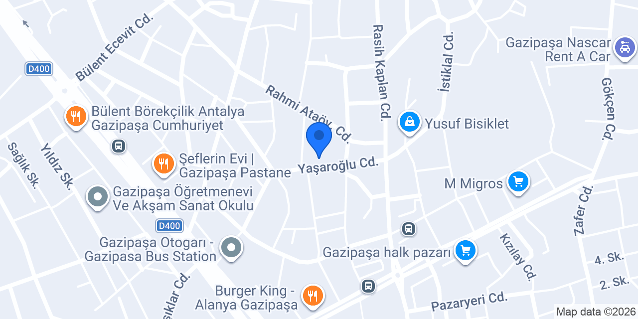 Final Lisesi konumu
