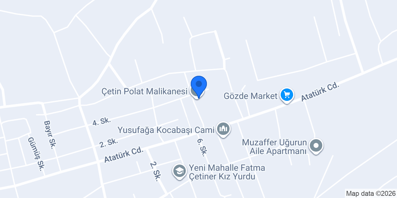 Çetin Polat Malikanesi konumu