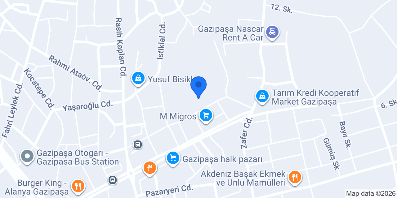 COSKUN CAFE RESTAURANT konumu