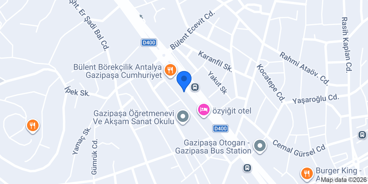 Karaca konumu