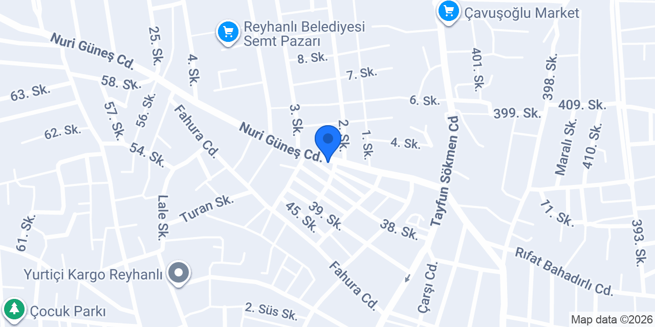 Yıldız kebap konumu