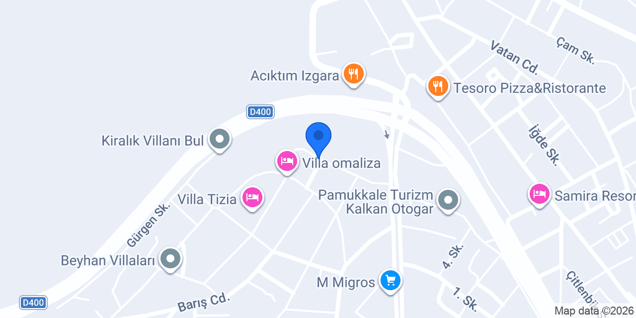 VİLLA ROMANZA konumu