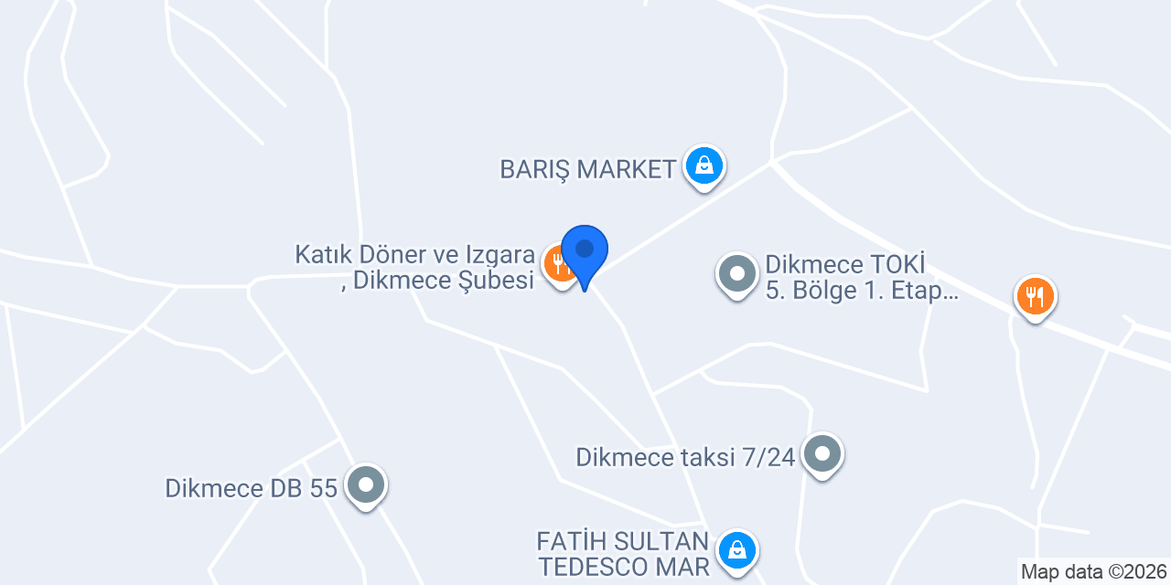 Yılmaz Künefe Cafe konumu