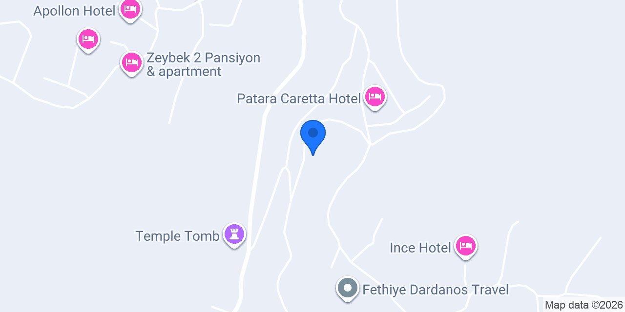 Merhaba Patara Boutique Hotel konumu