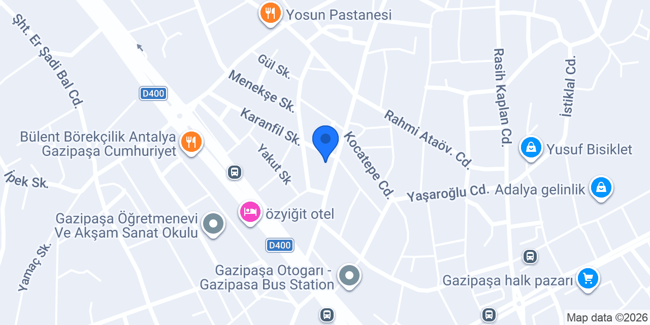 Cennet Evkur konumu