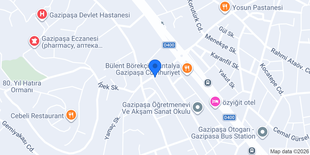 Asya kuaför konumu