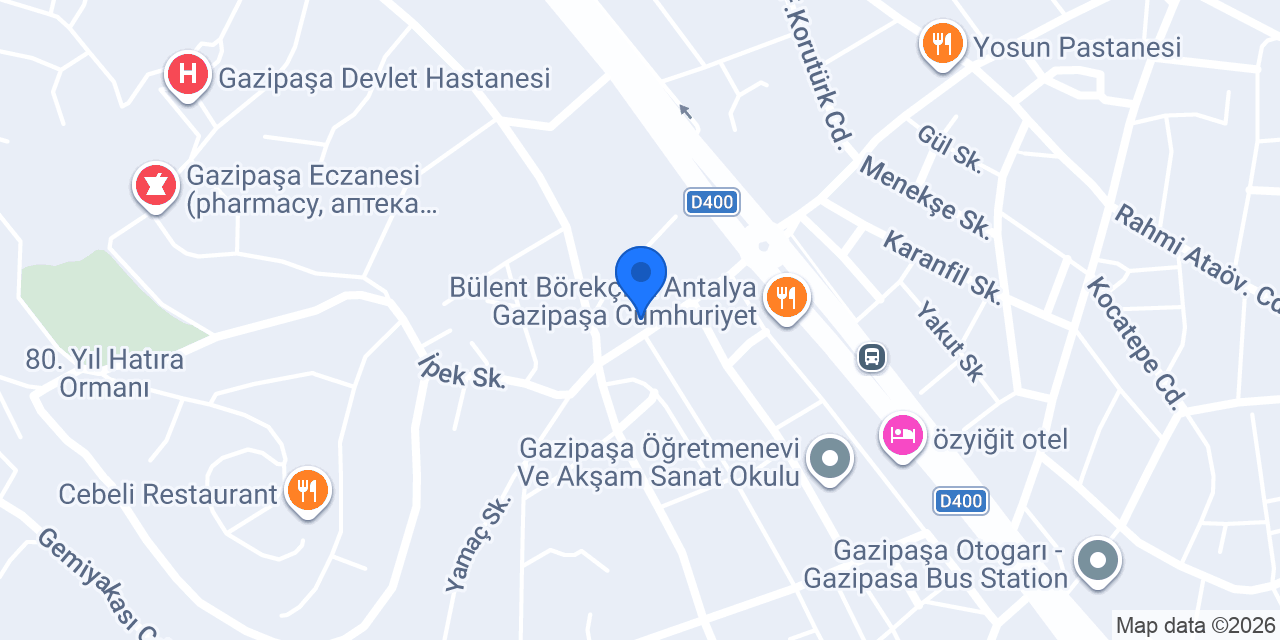 Buse Uysal Eczanesi konumu
