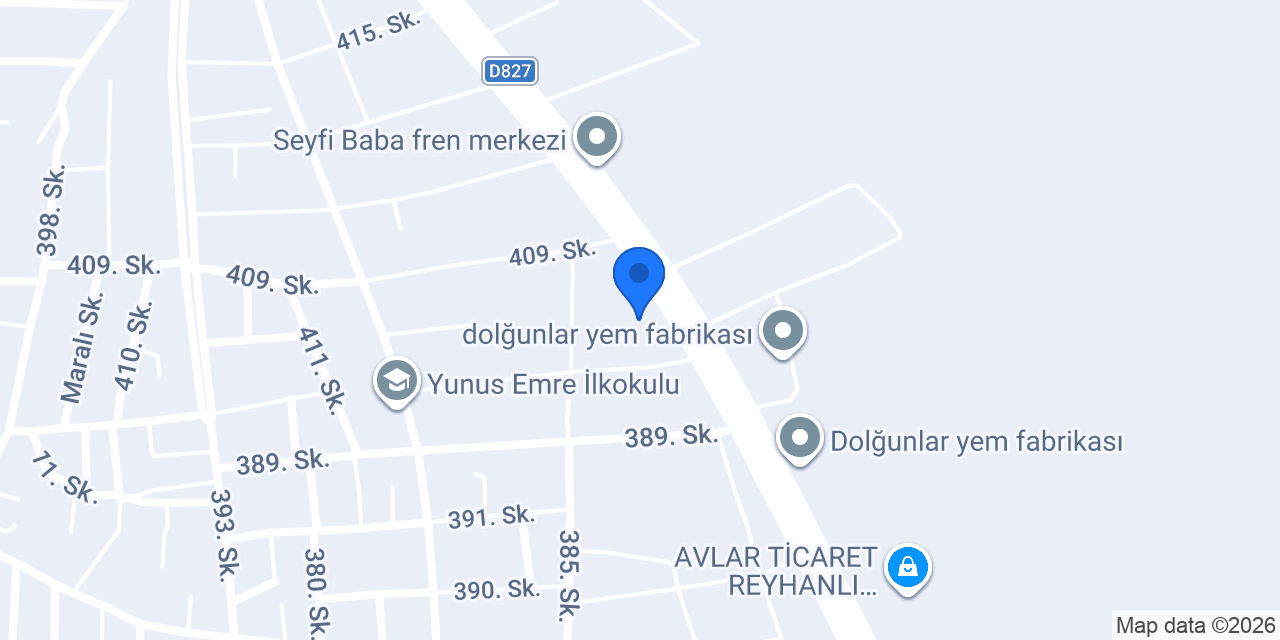 Mete Mobilya Dünyası konumu