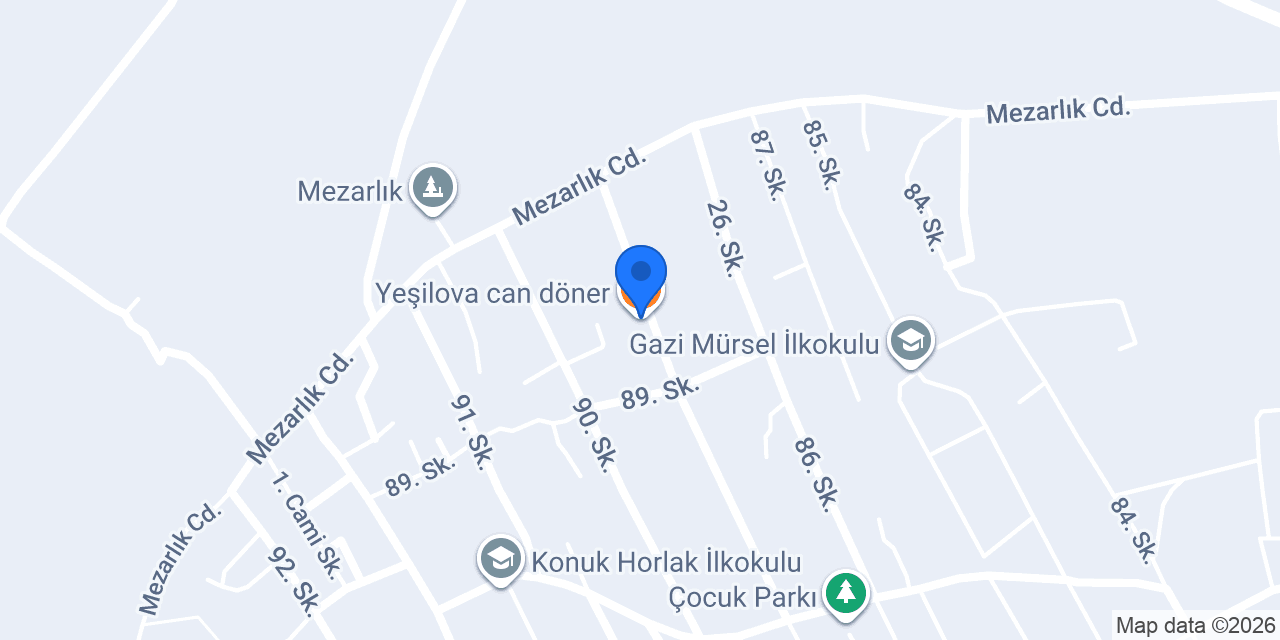 Yeşilova can döner konumu