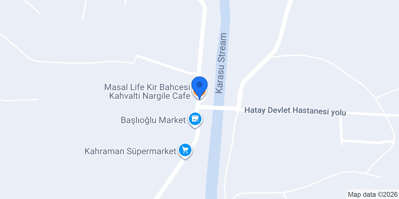 Masal Life Kir Bahcesi Kahvalti Nargile Cafe konumu
