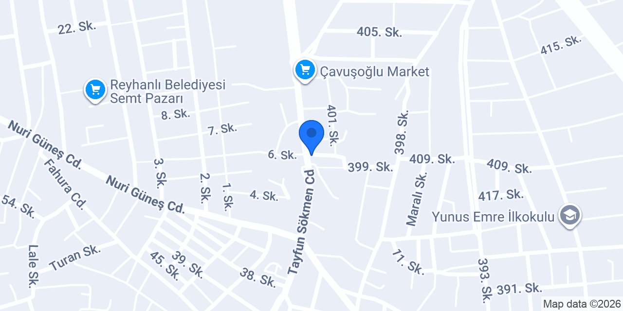 Baz Oto Galeri konumu