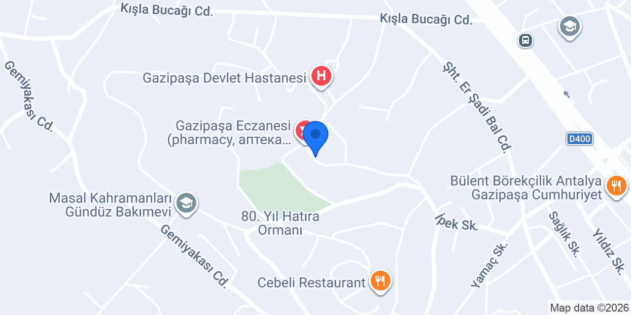 Yüksel Eczanesi konumu