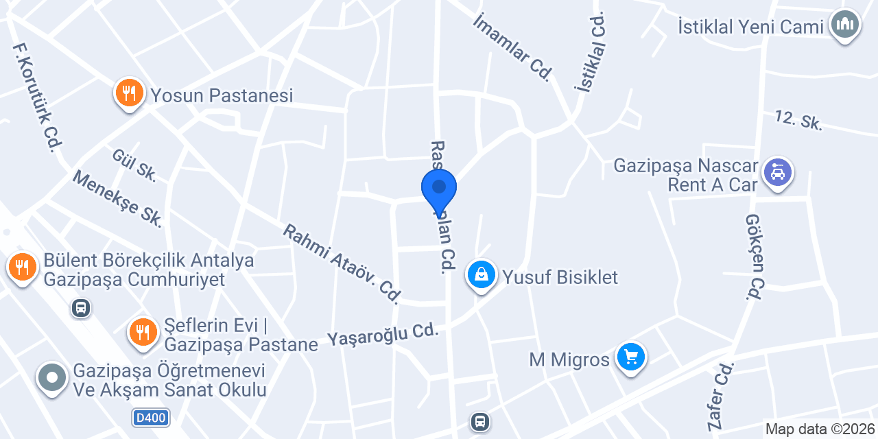 Akansu Tarım konumu