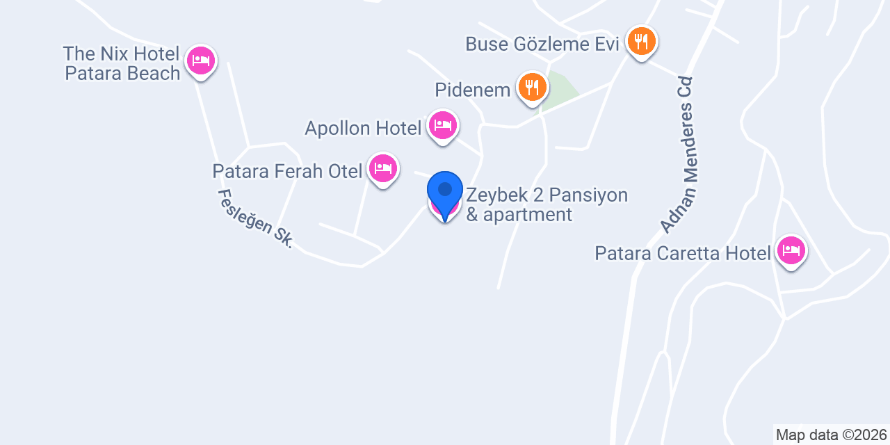 Zeybek 2 Pansiyon & apartment konumu