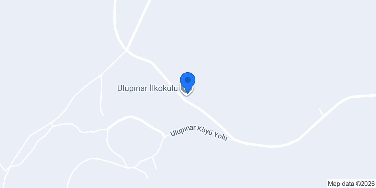 Ulupınar İlkokulu konumu