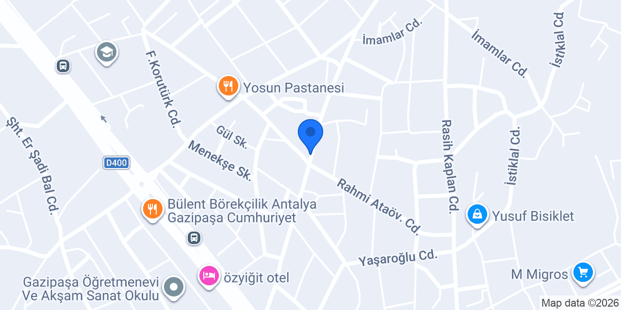 demirci tarım gazipaşa konumu