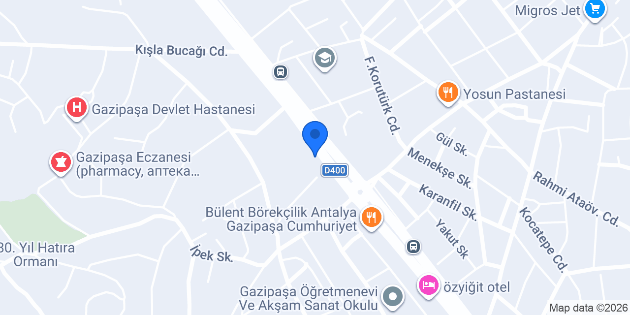 Akçiçek Yapı konumu