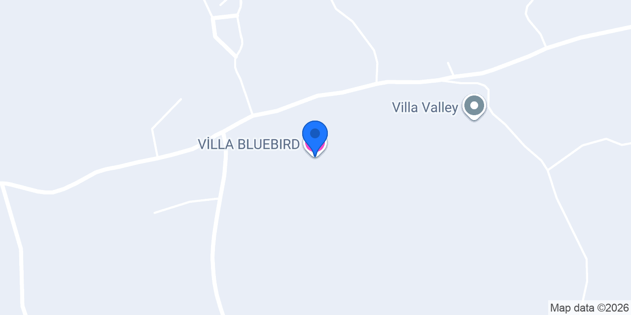 VİLLA BLUEBIRD konumu