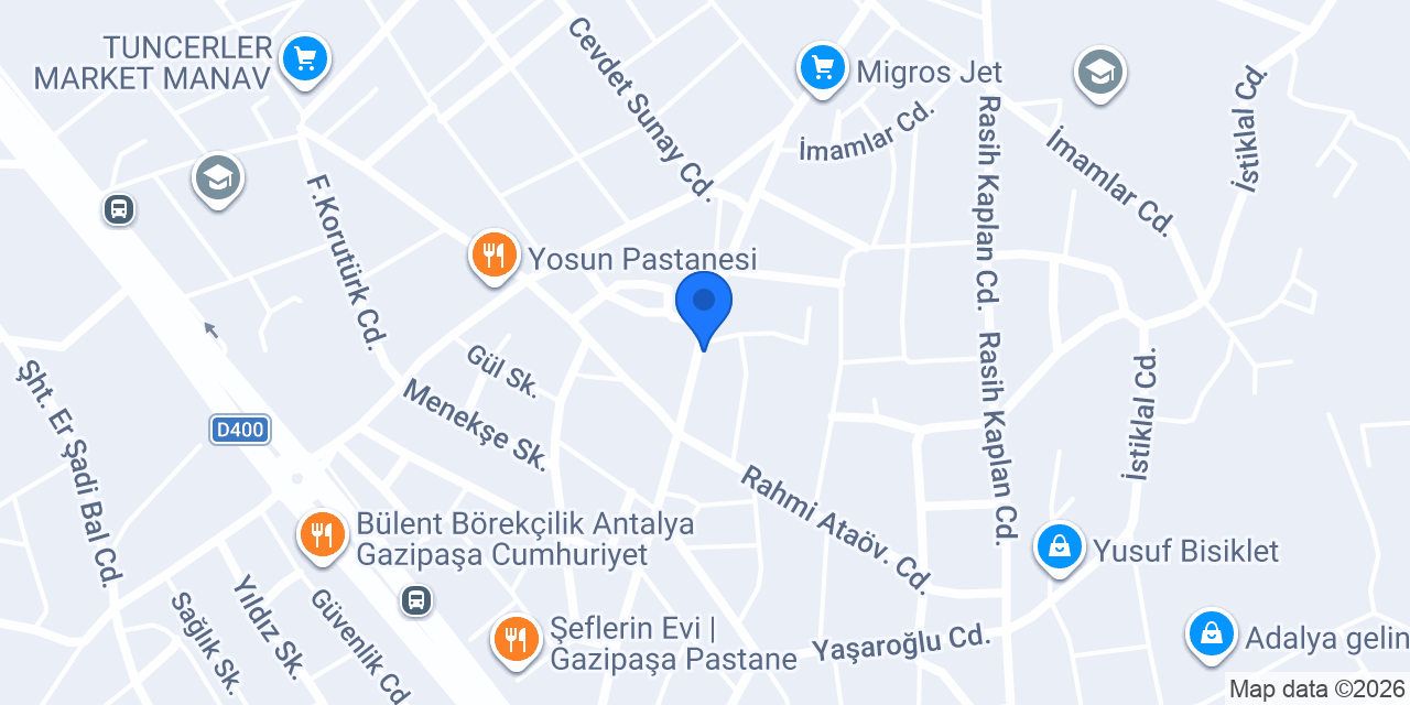 İŞLER KİTABEVİ GAZİPAŞA ŞUBE konumu