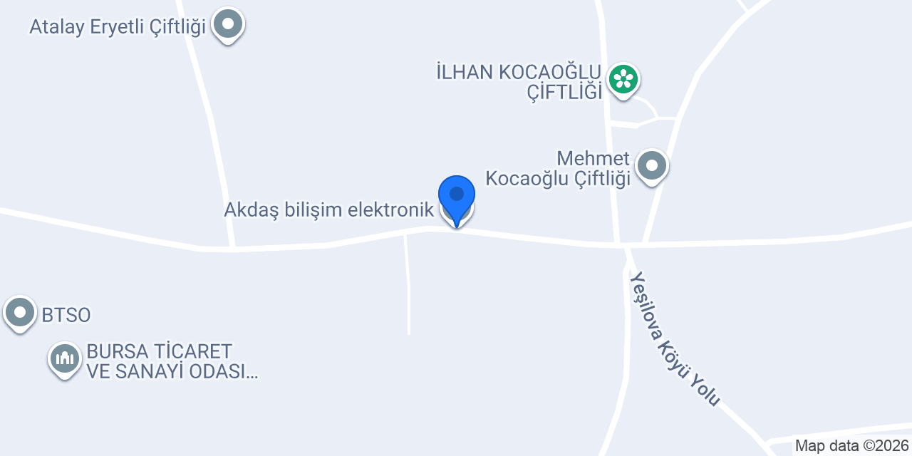 Akdaş bilişim elektronik konumu