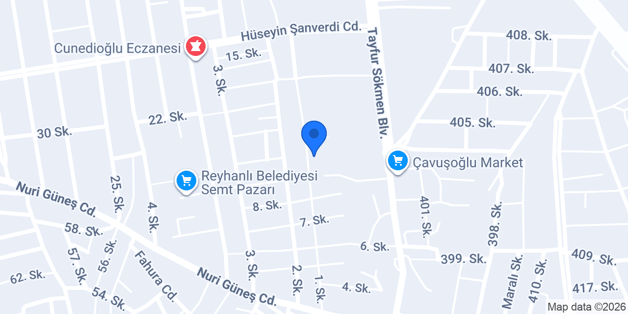 Reyhanlı taksi konumu