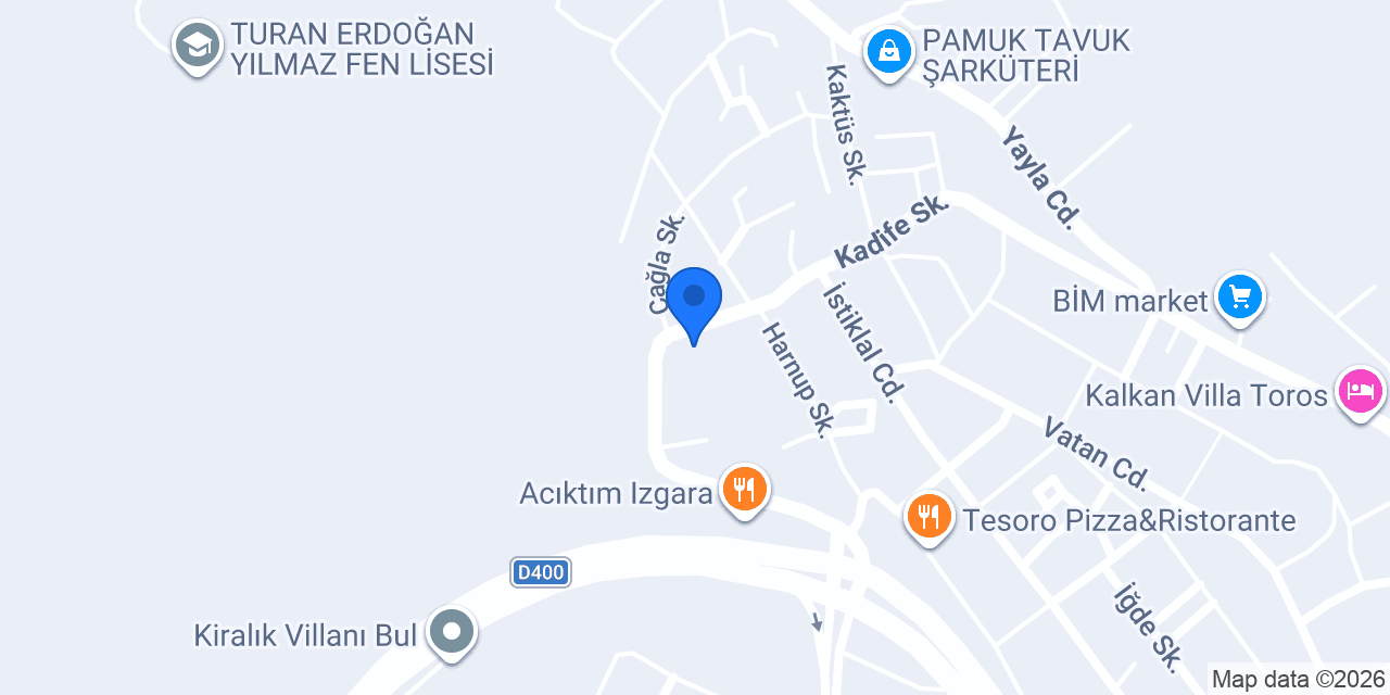 Villa Ekinoks konumu