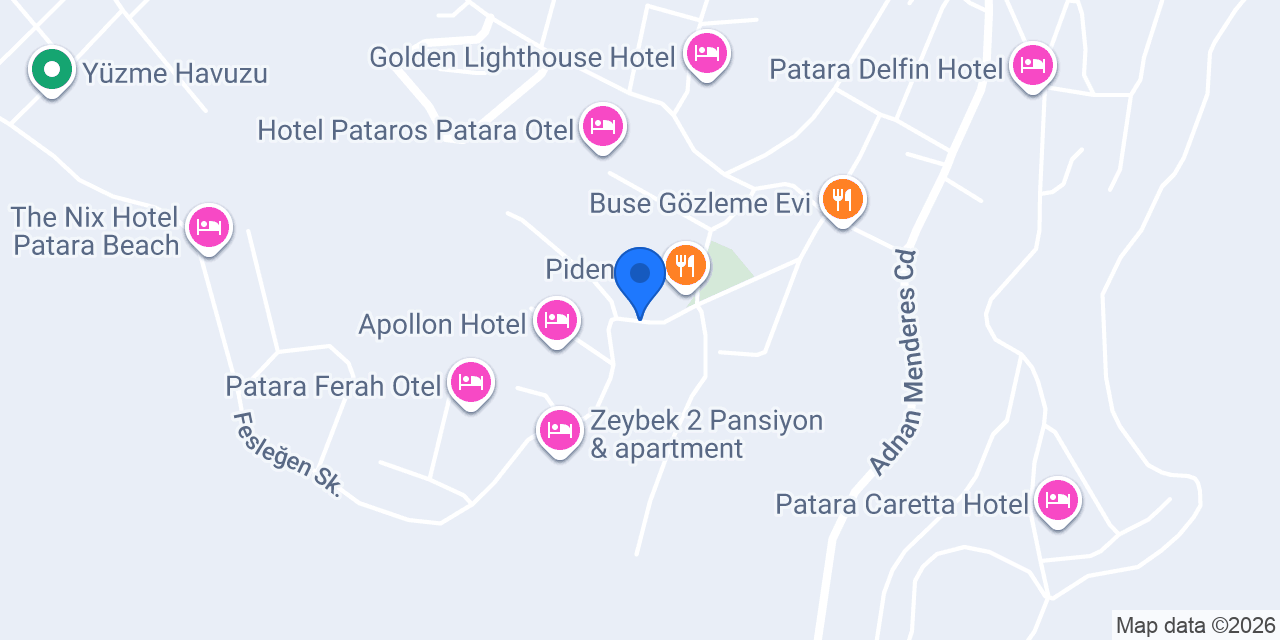 Patara Taksi Mustafa konumu