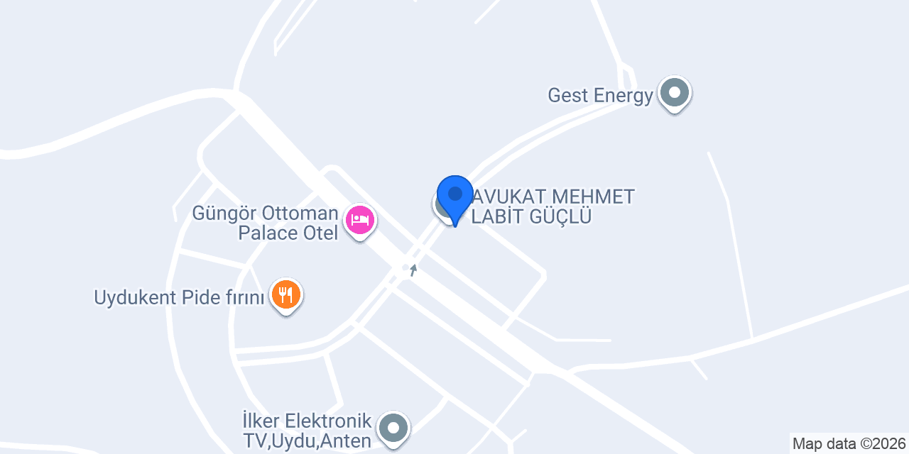 AVUKAT MEHMET LABİT GÜÇLÜ konumu