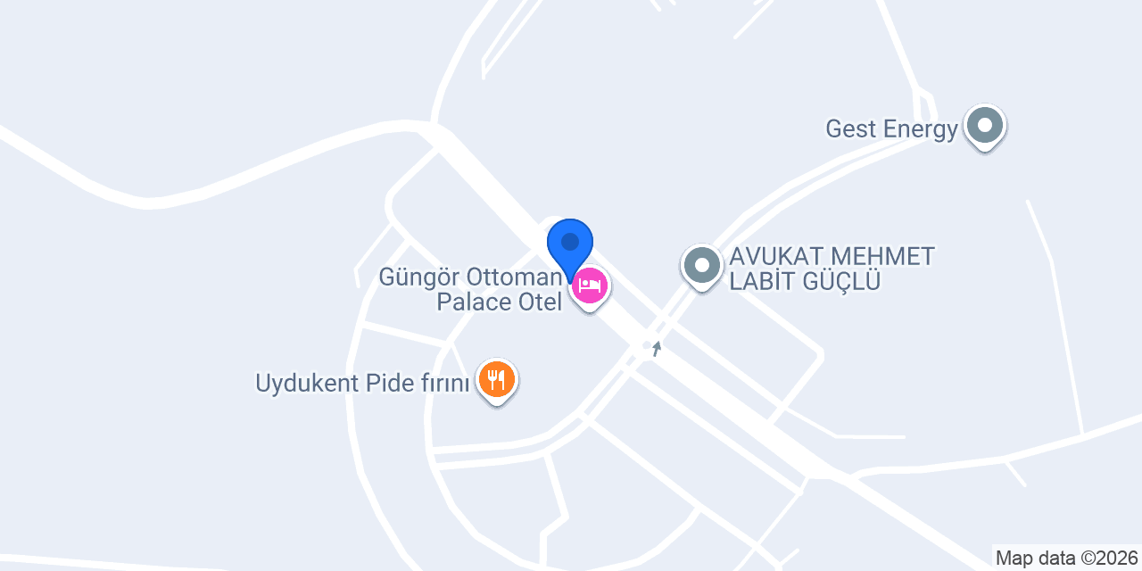 Hünkar Restoran konumu