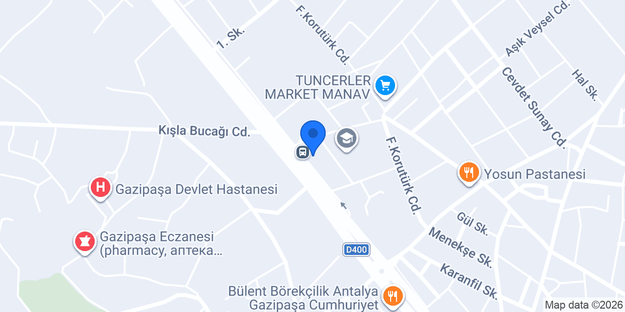 Sette Mobilya konumu