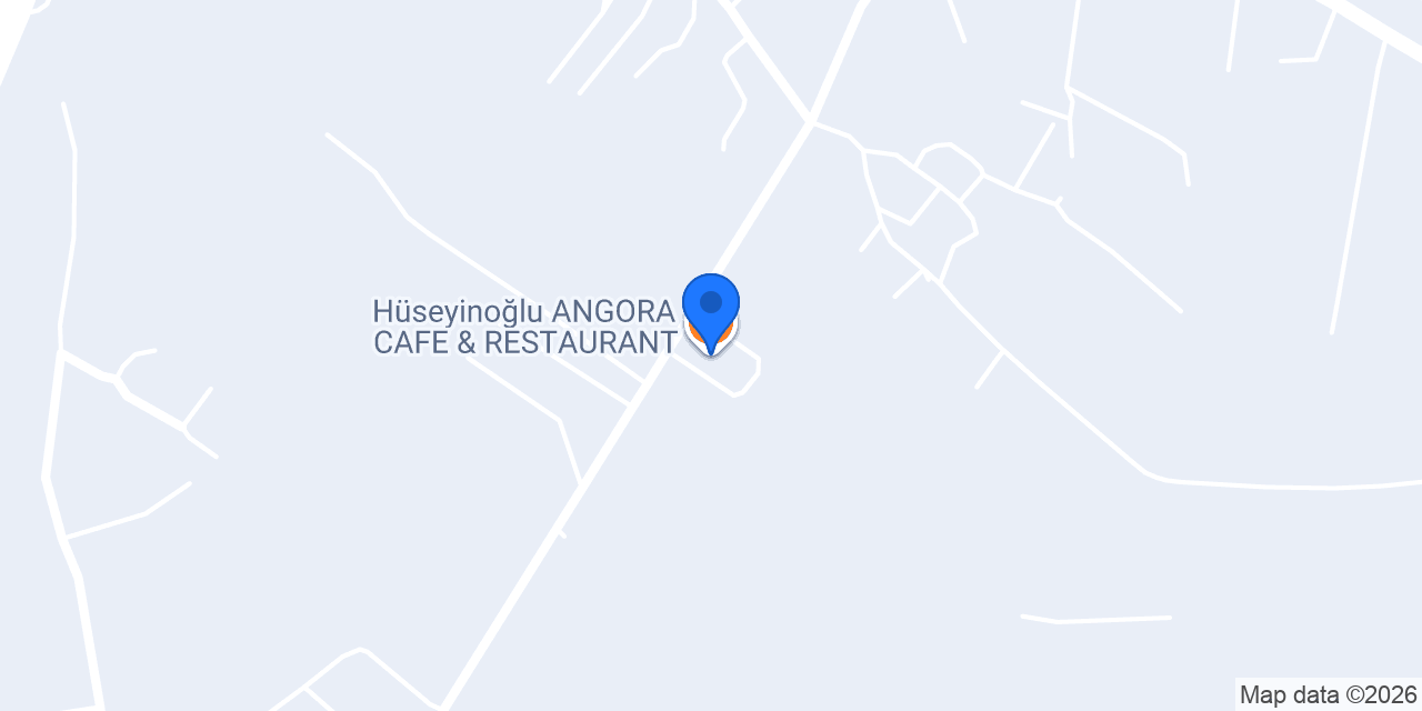 Hüseyinoğlu ANGORA CAFE & RESTAURANT konumu