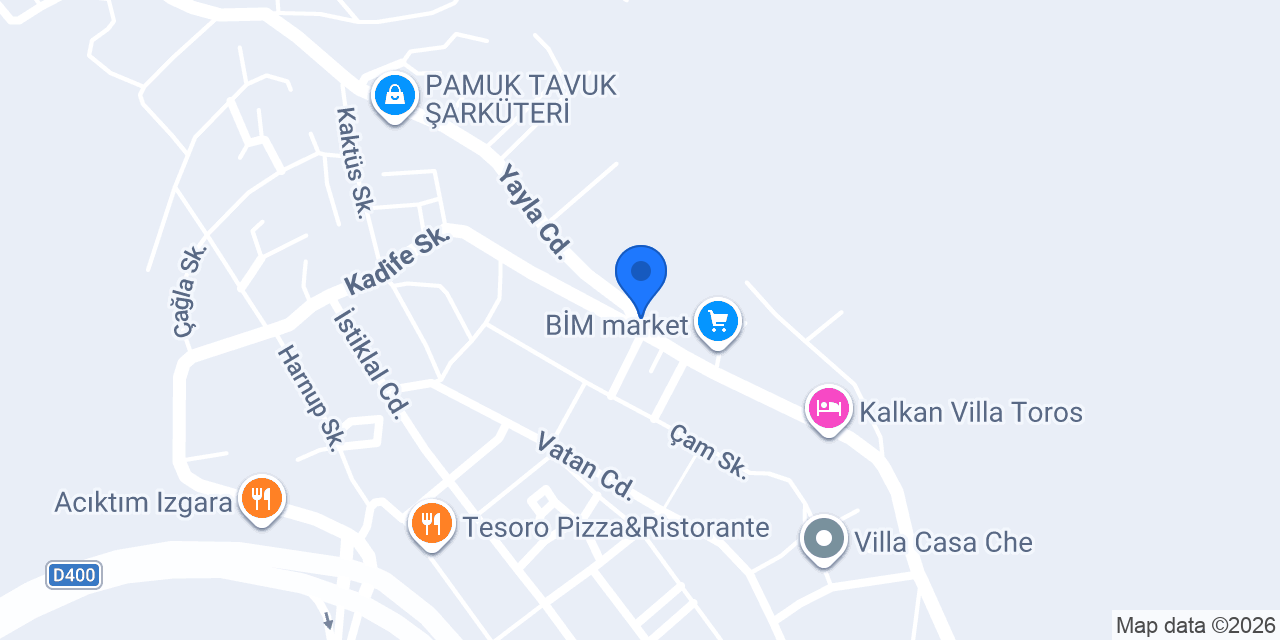 Mayda Cafe & Bakery konumu