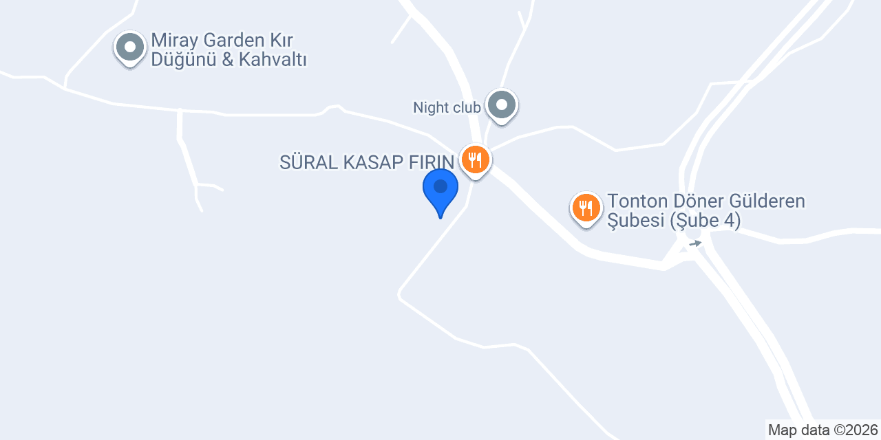 Çalışkan kasap&besi çiftliği konumu