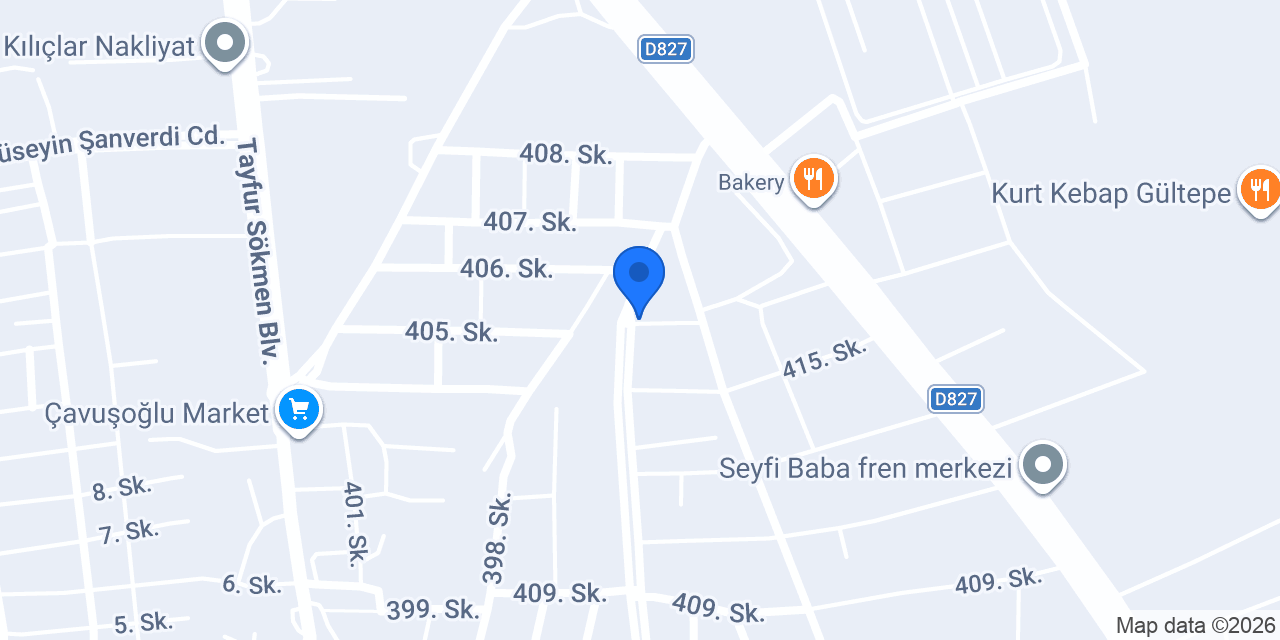 Öztirak mobilya dekorasyon konumu