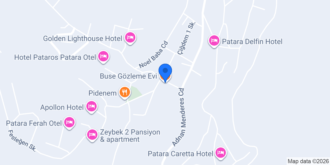 Buse Gözleme Evi konumu