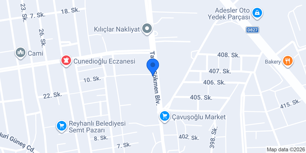 DGC Yapı ve İnşaat Malzemeleri (Döğücüler Bims) (Demir, Çimento, Briket, Bims, Hazır Sıva, Tuğla, Manitou, Kepçe Vinç) konumu