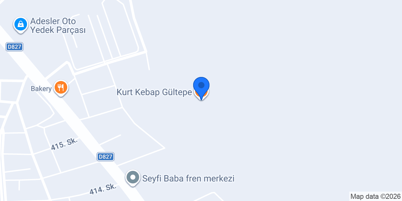 Kurt Kebap Gültepe konumu