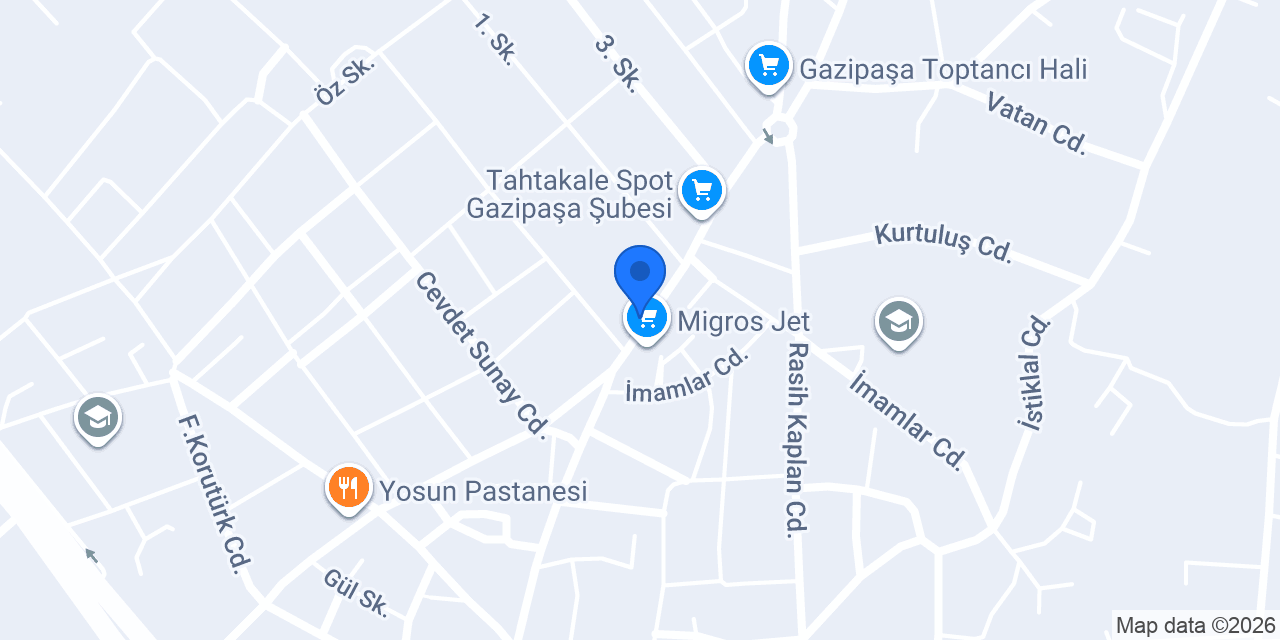 Birlik Çelik Kapı konumu