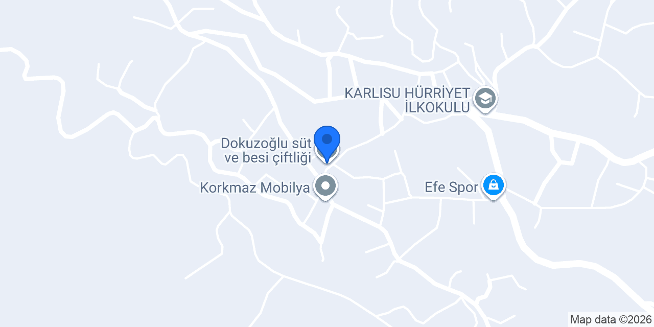 Dokuzoğlu süt ve besi çiftliği konumu