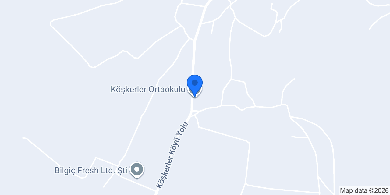 Köşkerler Ortaokulu konumu