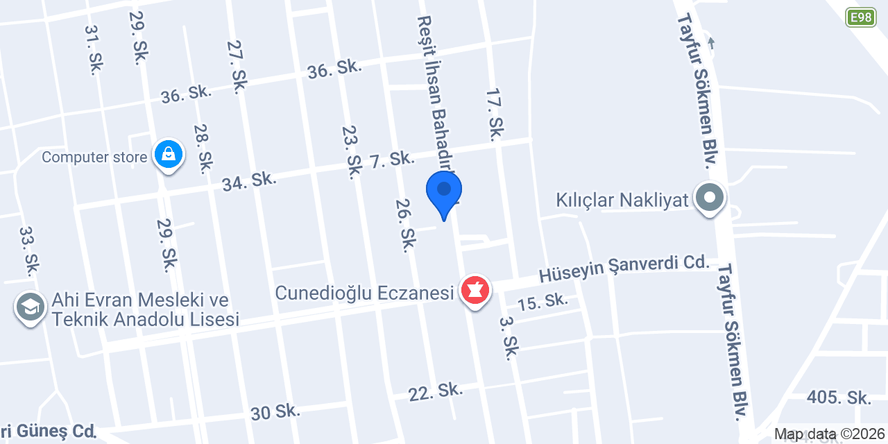 ŞANVERDİ HAFRİYAT konumu