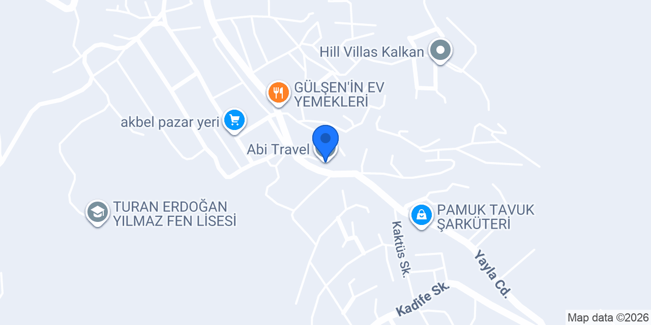 Abi Travel konumu