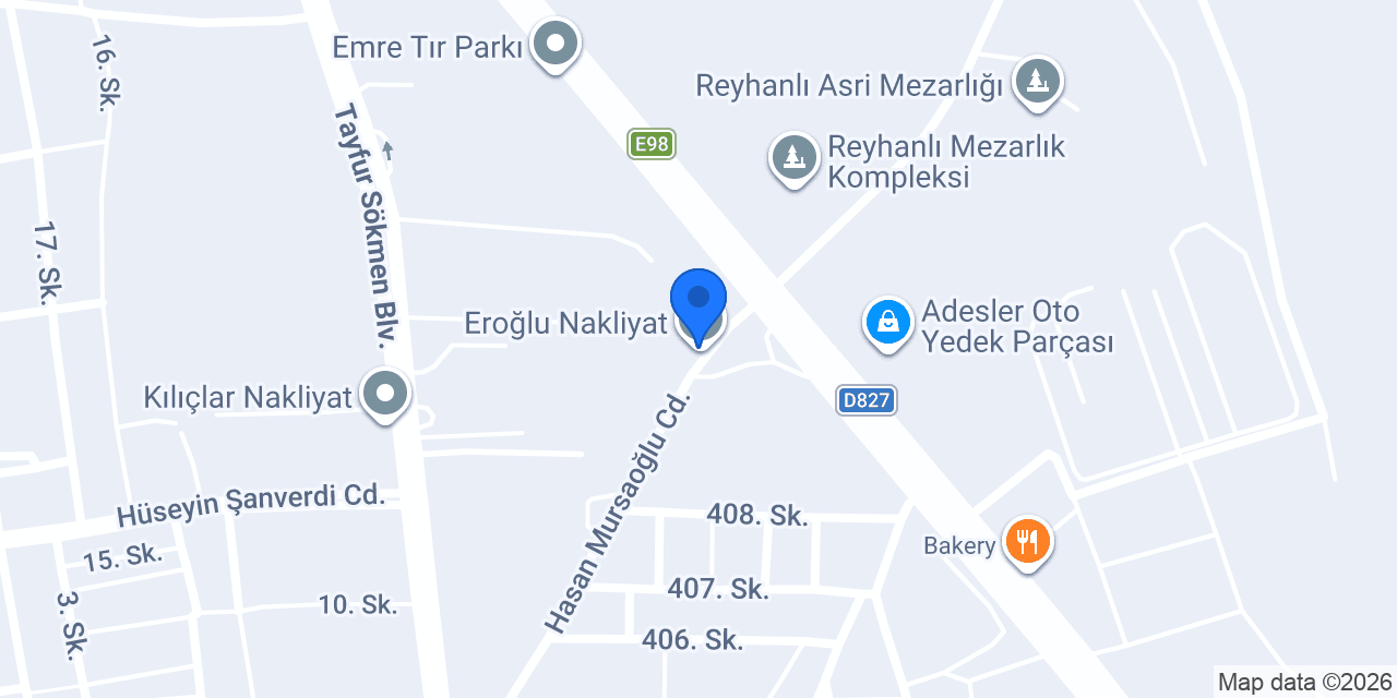 Eroğlu Nakliyat konumu