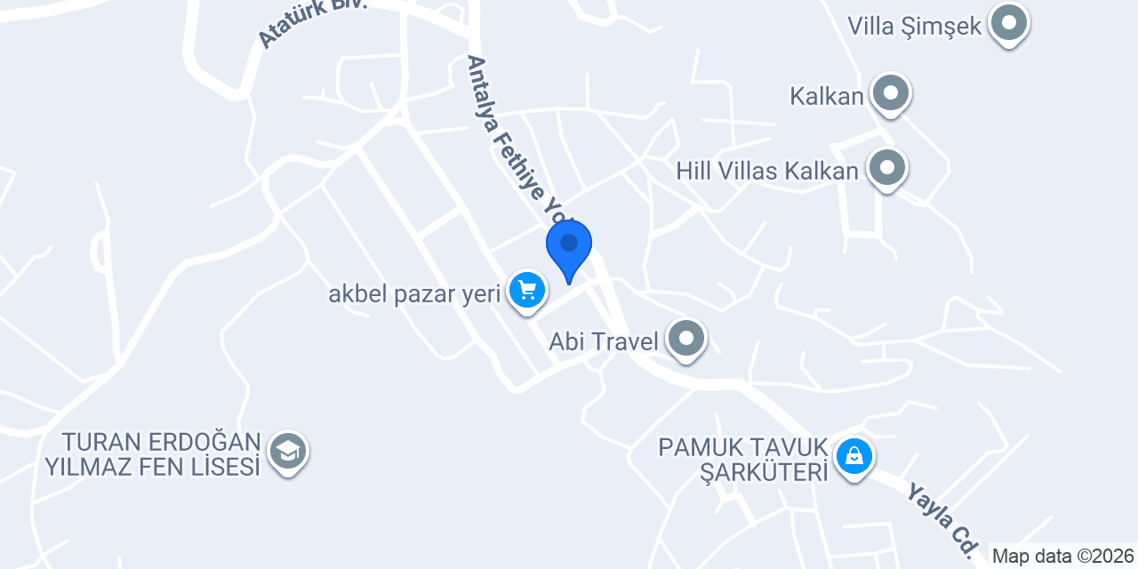 LÜKS VİLLALAR konumu