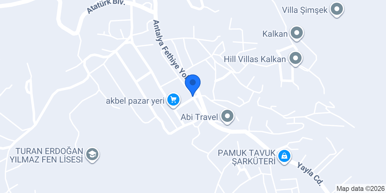 Seç Market Kalkan konumu