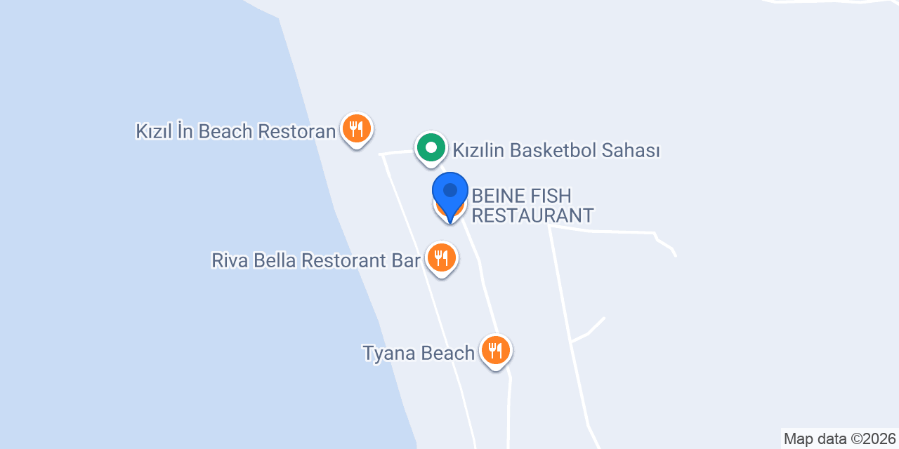 BEINE FISH RESTAURANT konumu