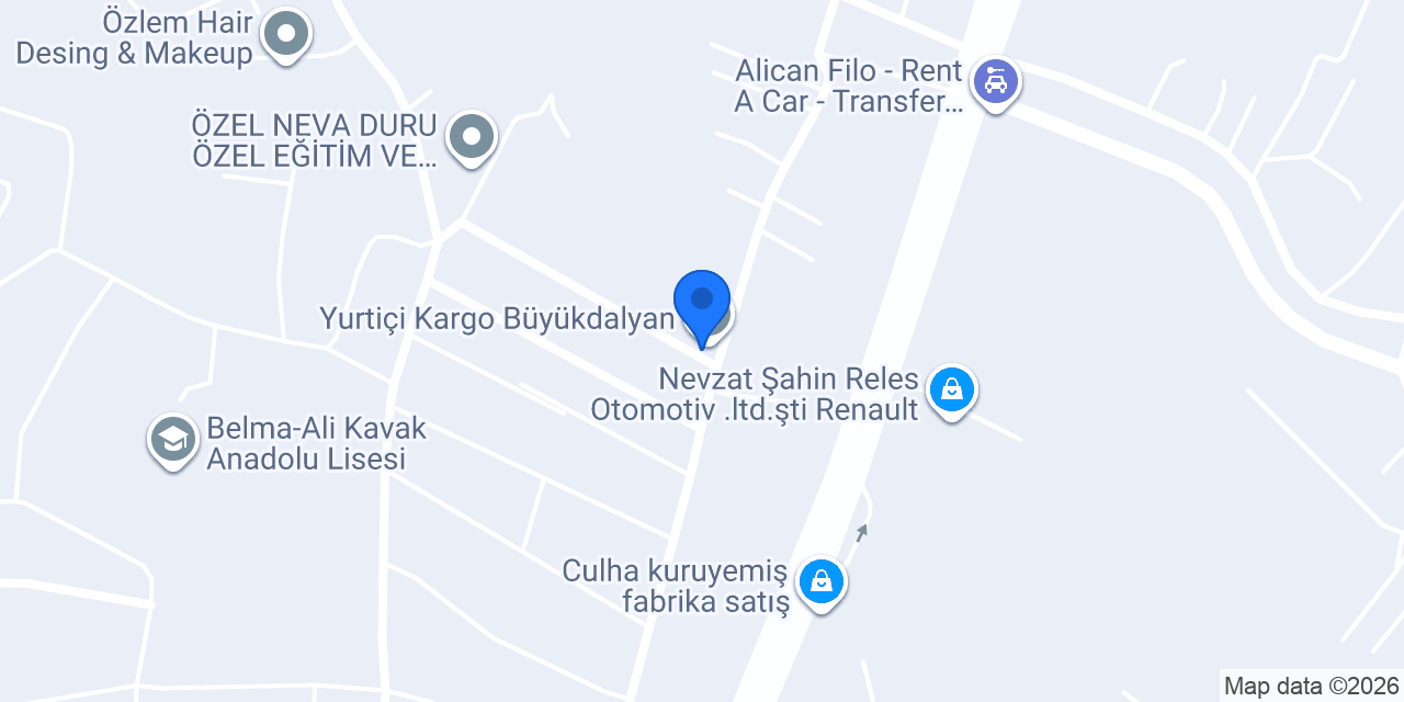 Hatay Chef Catering & More konumu