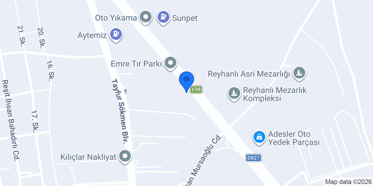Kent Zeytinyağı Fabr. konumu
