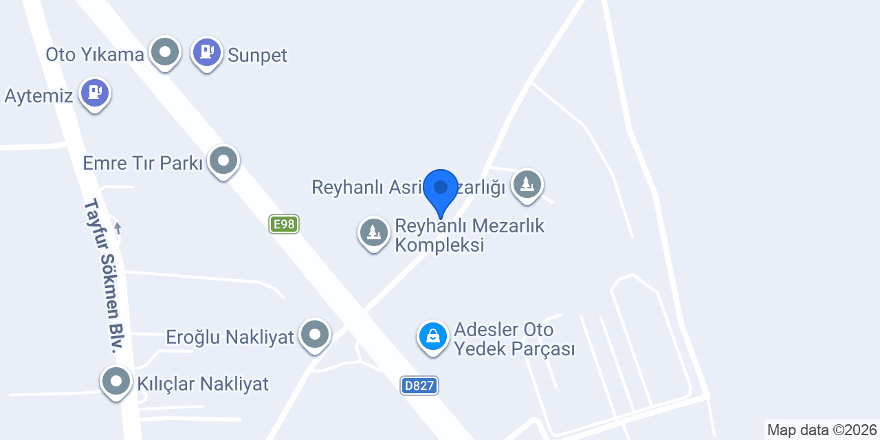 Kılıçlar Koza Çırçır Pres Fabr. konumu