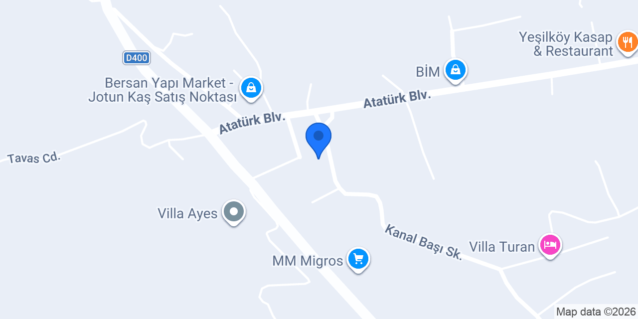 Alaca ferforje konumu